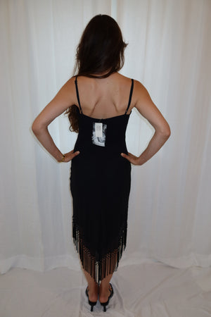 Betsey Johnson Vintage Sequin Rose Dress NWT