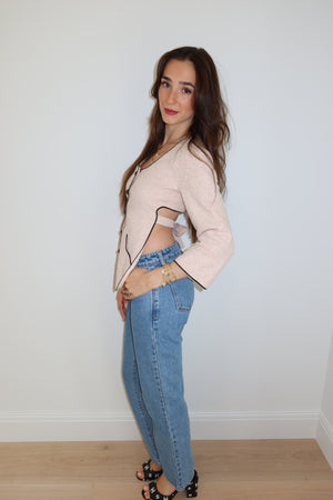 Chanel by Karl Lagerfeld SS2012 Runway Pink Tweed Jacket