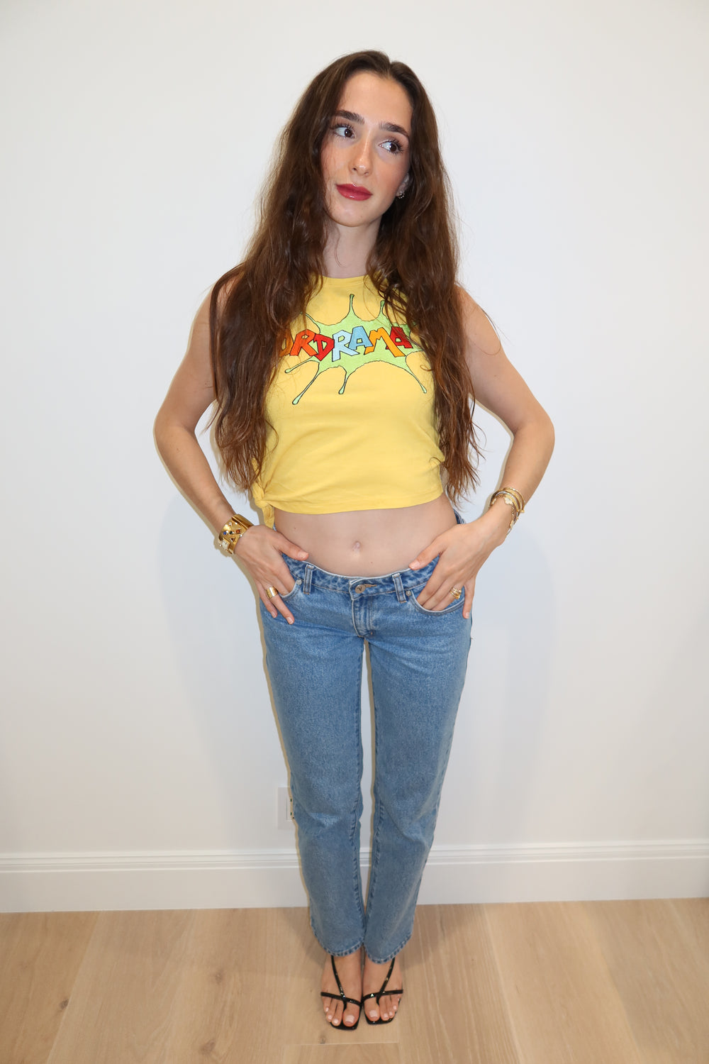Dior 2002 “Dior Drama” Tie Top