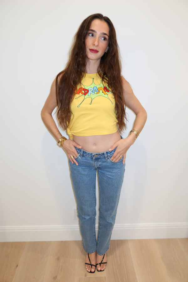 Dior 2002 “Dior Drama” Tie Top