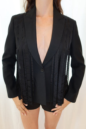 Christian Dior SS2024 Runway Fringe Bar Jacket