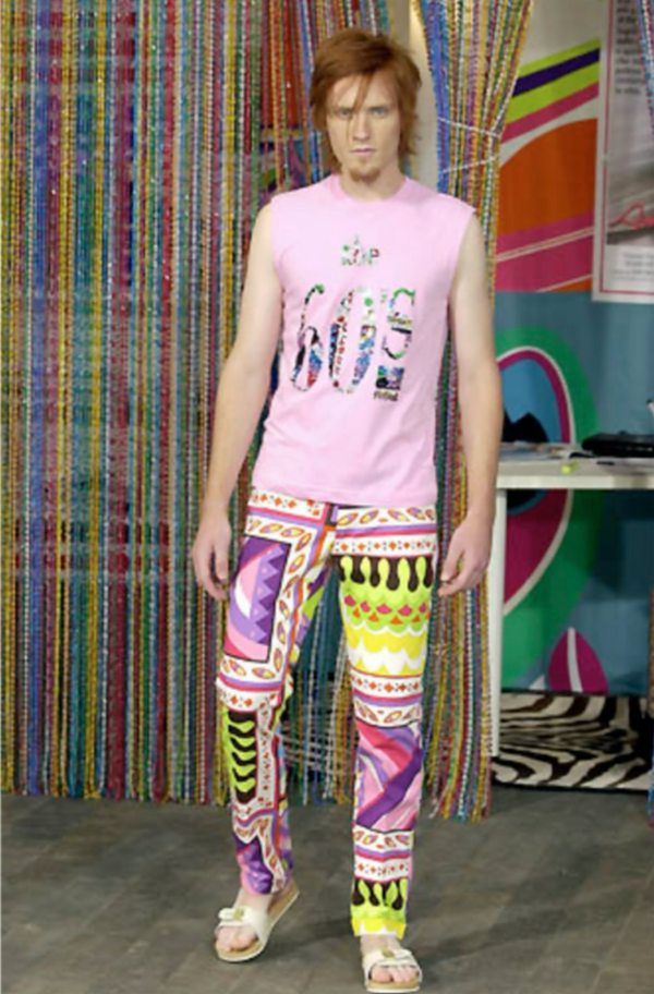 Dolce & Gabbana SS2002 Abstract Pants