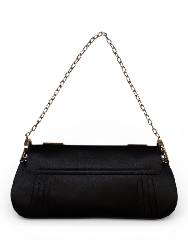 Dior 2004 Satin Chain Clutch