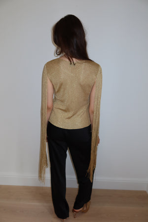 Dolce & Gabbana Vintage Fringe Top