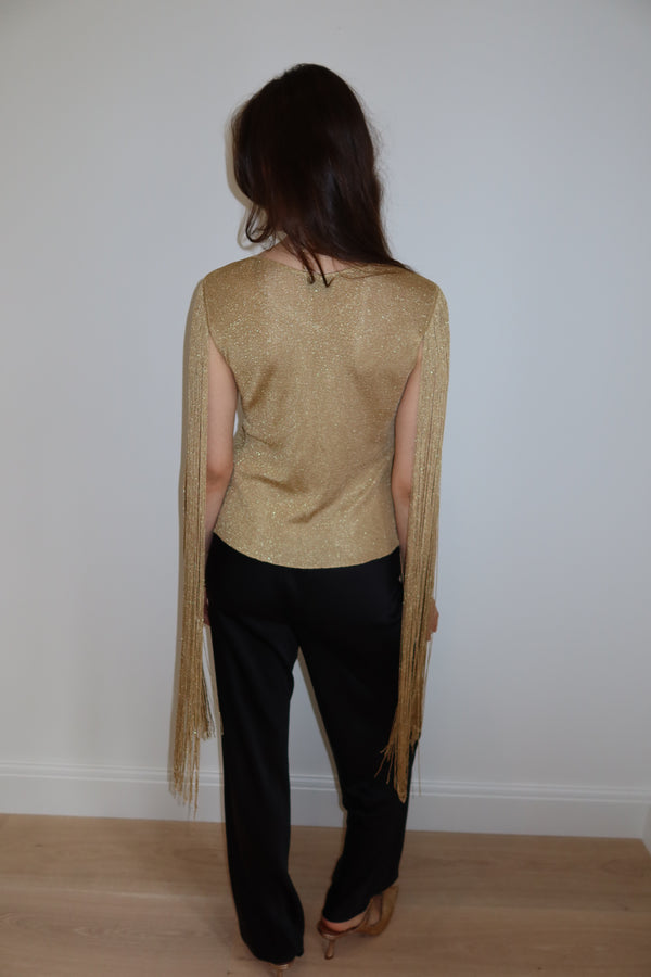 Dolce & Gabbana Vintage Fringe Top