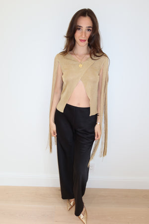 Dolce & Gabbana Vintage Fringe Top