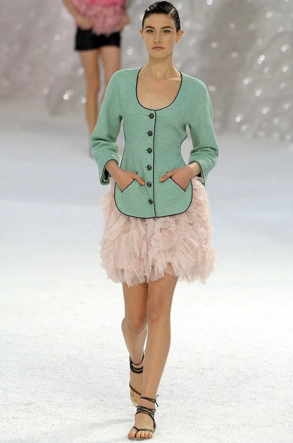 Chanel by Karl Lagerfeld SS20012 Runway Tweed Jacket