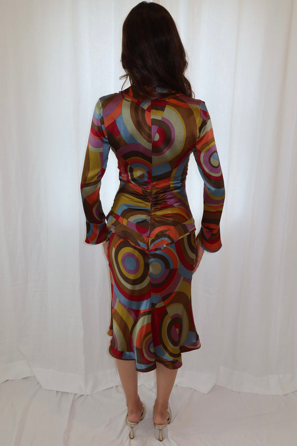 Etro Silk Ruffle Dress