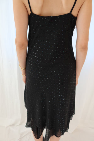 Versace 1990s Iridescent & Embellished Dress