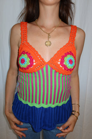Moschino Couture Resort 2017 Runway Crochet Top NWT