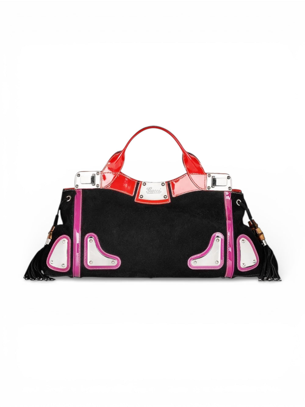 Gucci SS2007 Suede Race Bag