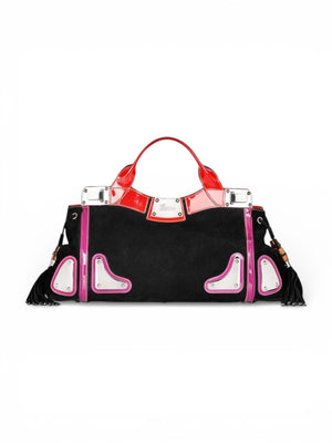 Gucci SS2007 Suede Race Bag