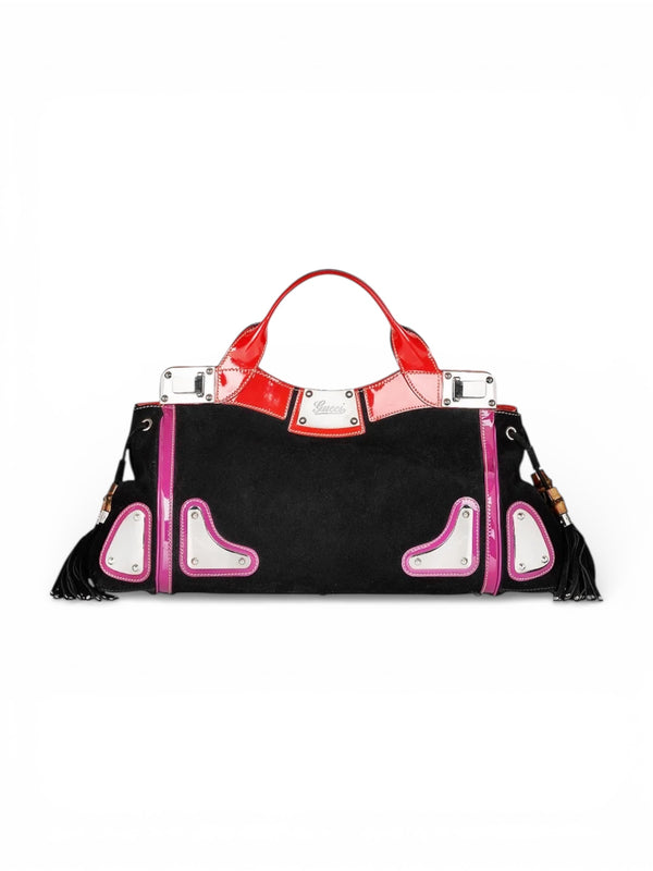 Gucci SS2007 Suede Race Bag