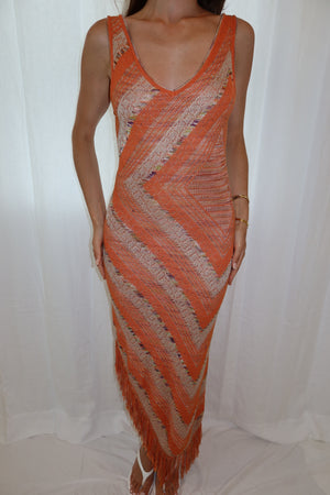 Missoni Vintage Fringe Dress
