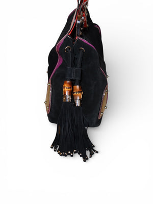 Gucci SS2007 Suede Race Bag