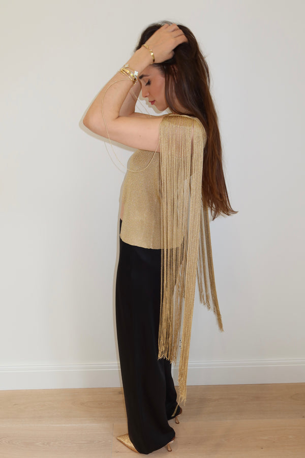 Dolce & Gabbana Vintage Fringe Top