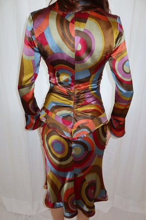 Etro Silk Ruffle Dress