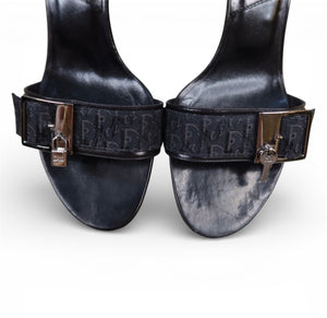 Dior Diorissimo Lock/Key Heels