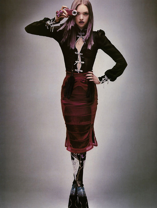 Yves Saint Laurent FW2004 Runway Skirt Suit Ensemble