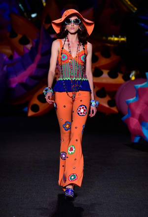 Moschino Couture Resort 2017 Runway Crochet Top NWT