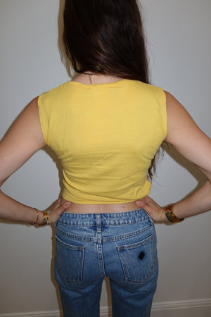 Dior 2002 “Dior Drama” Tie Top