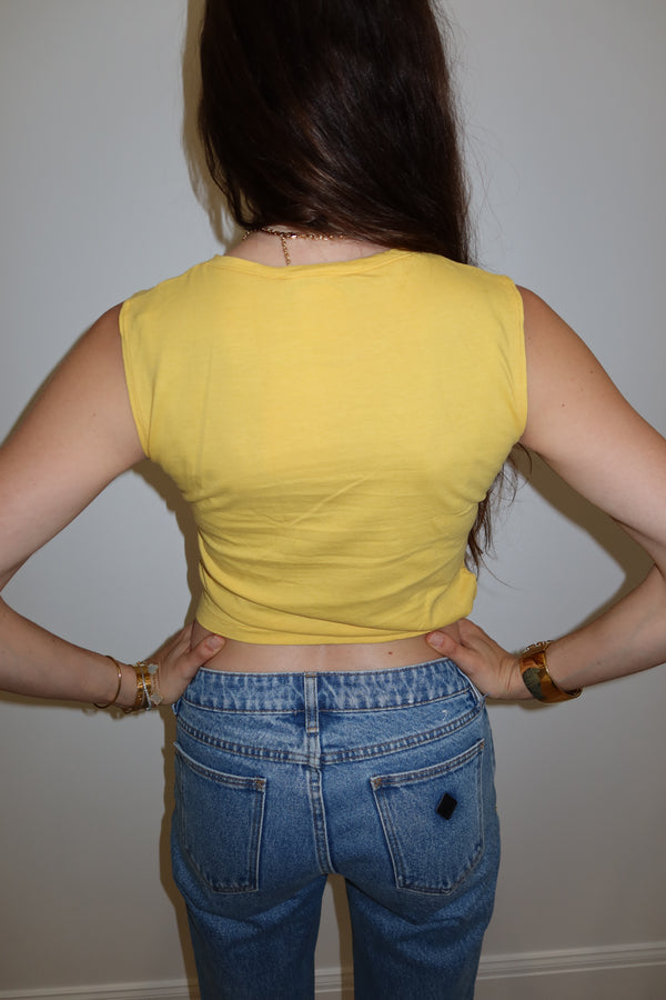 Dior 2002 “Dior Drama” Tie Top