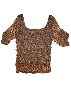 Loris Azzaro 1973 Chainmail Top