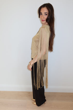 Dolce & Gabbana Vintage Fringe Top