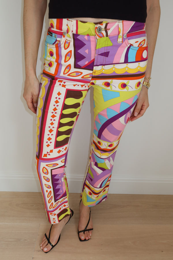 Dolce & Gabbana SS2002 Abstract Pants