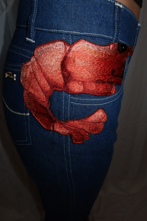 Chloé SS2002 Shrimp Jeans
