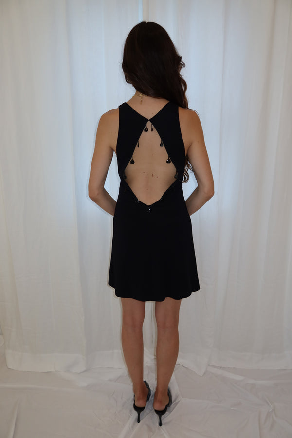 Chloé SS2004 Beaded Heart Dress