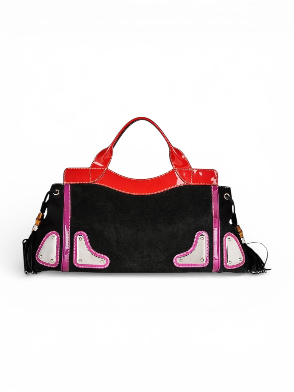 Gucci SS2007 Suede Race Bag