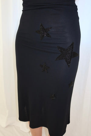 Versace Star Embroidered Dress
