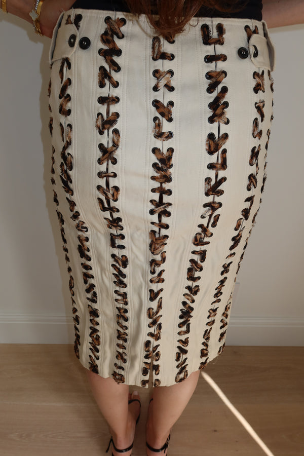 Yves Saint Laurent S2002 Skirt