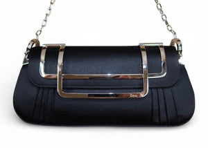 Dior 2004 Satin Chain Clutch