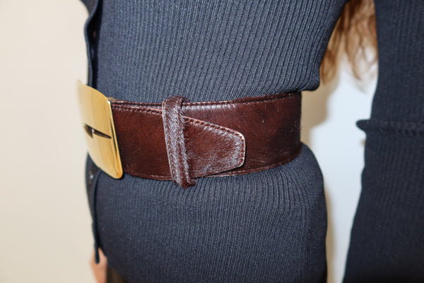 Gucci by Tom Ford FW1996 G Buckle Waist Belt