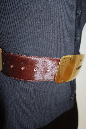 Gucci by Tom Ford FW1996 G Buckle Waist Belt