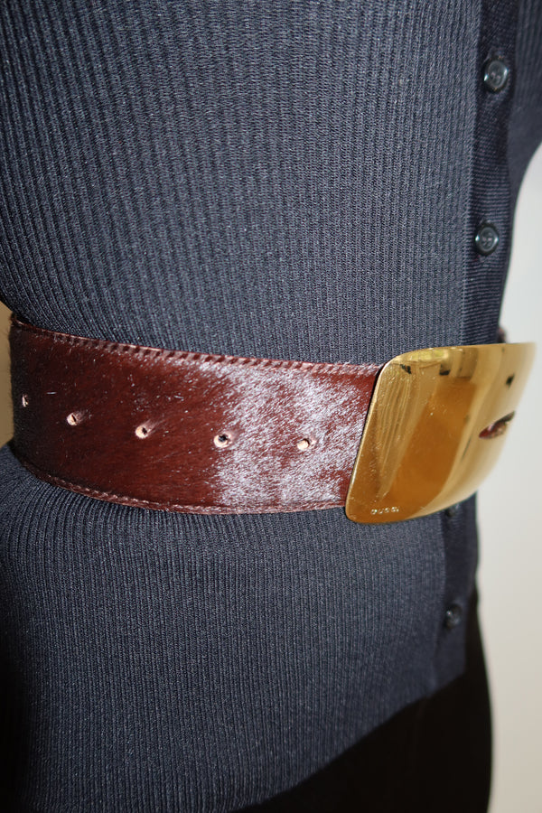 Gucci by Tom Ford FW1996 G Buckle Waist Belt