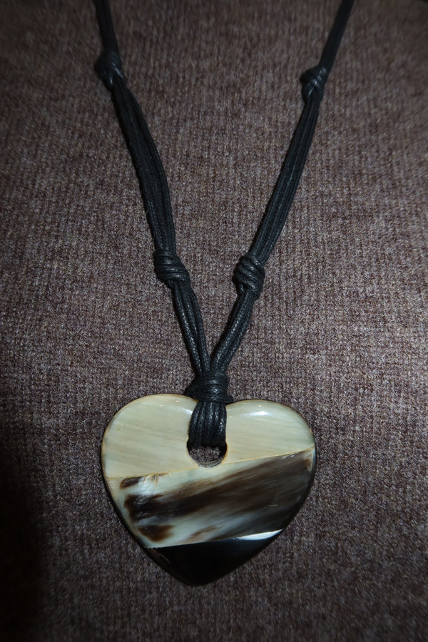 Yves Saint Laurent Vintage Heart Pendant Necklace