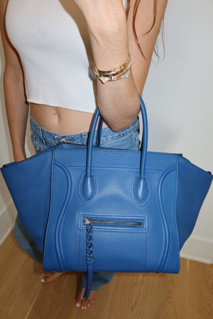 Celine 2013 Blue Phantom Bag
